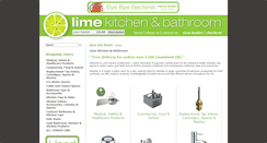 Desktop Screenshot of limekitchenandbathroom.co.uk